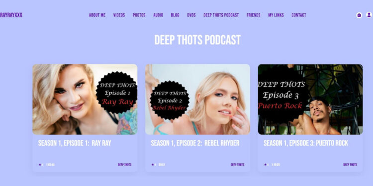 Ray Ray Relaunches Official Website