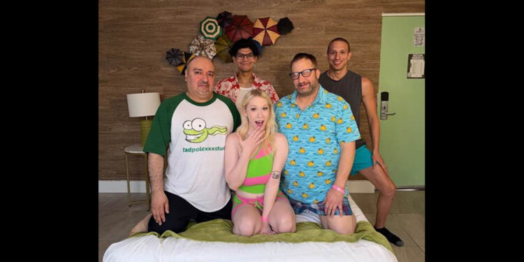 TadpoleXStudio Drops New Gigi Sweets Gangbang Scene