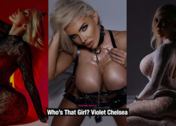 Hustler Mag Asks ‘Who’s That Girl’ of Babestation’s Violet Chelsea