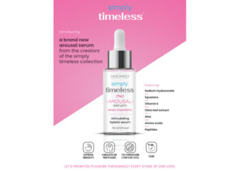 Wicked Sensual Care Launches "simply timeless" Arousal Serum
