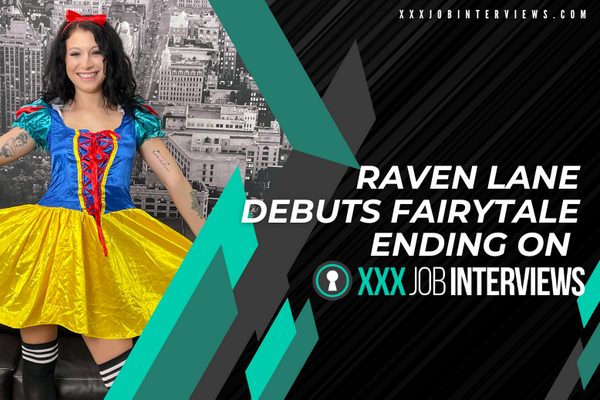 Raven Lane Debuts Fairytale Ending on XXXJobInterviews.com