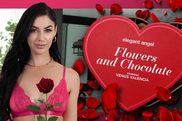 Elegant Angel Celebrates Valentine’s Day with Venus Valencia