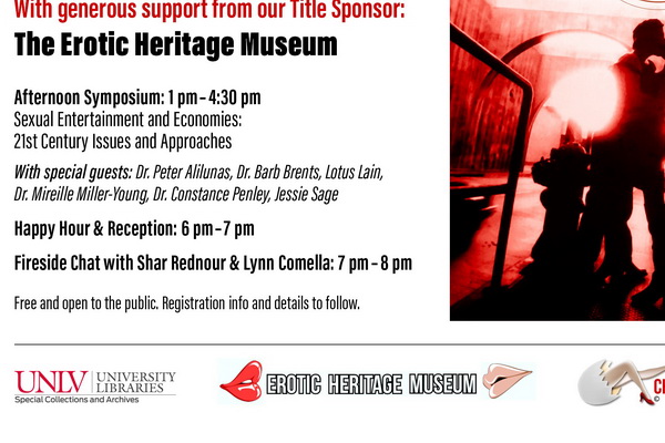 Erotic Heritage Museum Named Title SponsorOf UNLV’s Sexual Entertainment and Economies Collection Launch