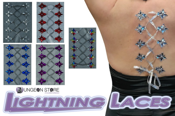 The Dungeon Store Debuts Lightning Laces Body Bling
