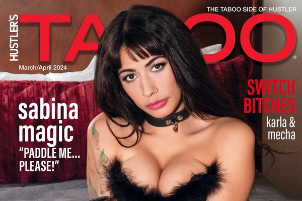 Connie Perignon Featured in March/April Taboo Magazine
