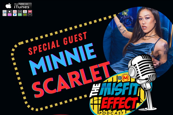 Minnie Scarlet Features on the Misfit Effect Podcast