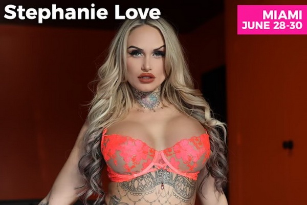 Stephanie Love Makes Evil Angel Debut & Set to Rock EXXXOTICA Miami
