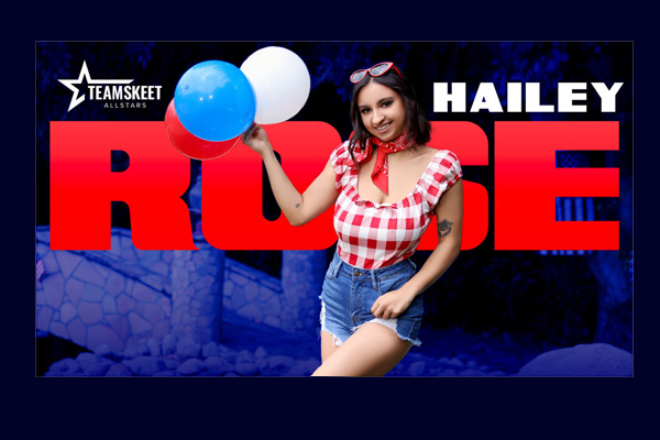 Celebrate Independence Day with TeamSkeet’s July AllStar, Hailey Rose!