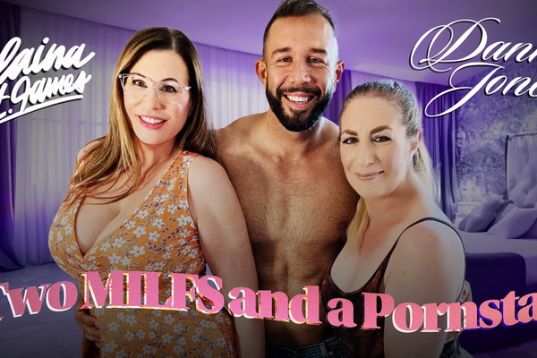 Danni Jones and Elaina St. James Present: Two MILFS and a Pornstar