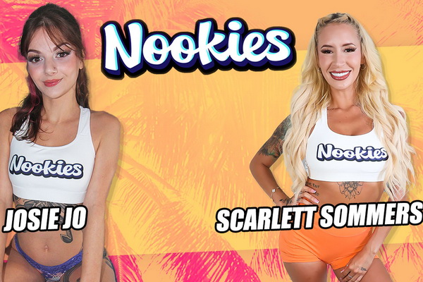 Hotties Scarlett Sommers & Josie Jo Heat Up the Last Days of Summer at Nookies