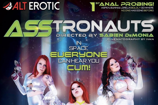 Sabien DeMonia’s AltErotic Showcase ‘AssTronauts’ Available on VOD