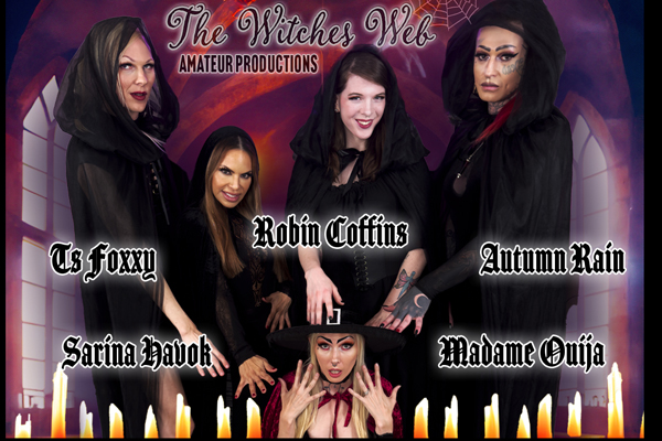 Amateur Productions Releases “The Witches Web” Gangbang Starring Robin Coffins