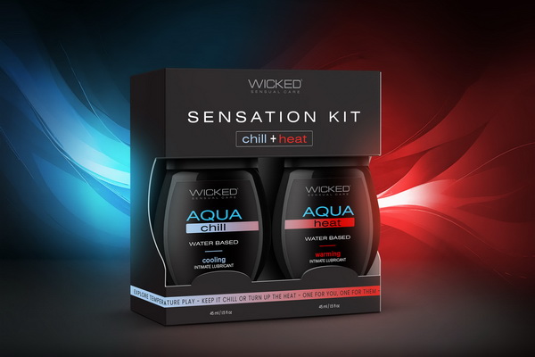 Wicked Sensual Care Announces New Sensation Kit Featuring Aqua Heat and Aqua Chill