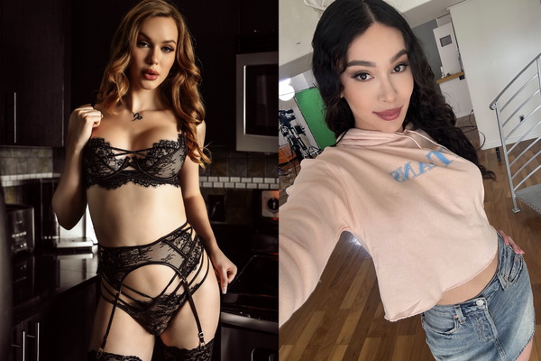 Crystal Thayer Drops Couple Four-Way Video