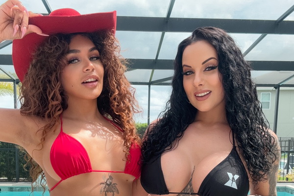 Cuban Star Eva Maxim Enjoys Hot New Collab with Lexi Nicole Now Available on Only Fans