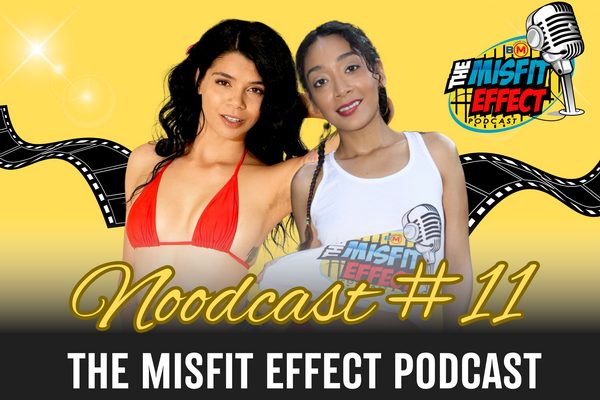 Harley Haze Goes Bare on “Noodcast #11” – A Fully Nude Episode of The Misfit Effect Podcast