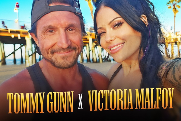 Victoria Malfoy and Tommy Gunn in ‘Beach Bus Hookup’