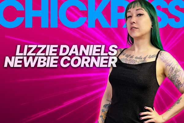 Facial Finish for Lizzie Daniels in Latest ChickPass Newbie Corner